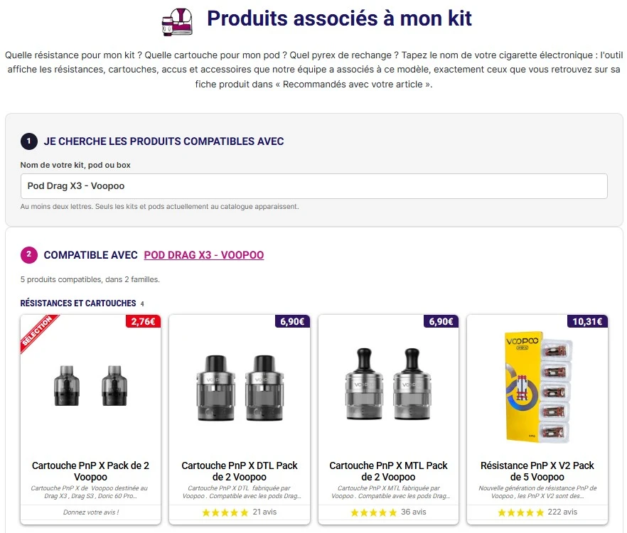 quelle résistance cigarette électronique