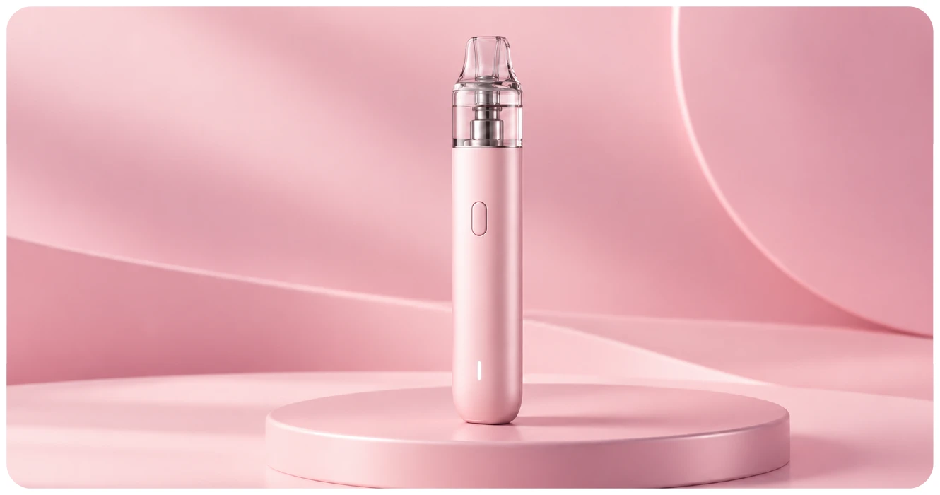 cigarette &eacute;lectronique rose pour femme