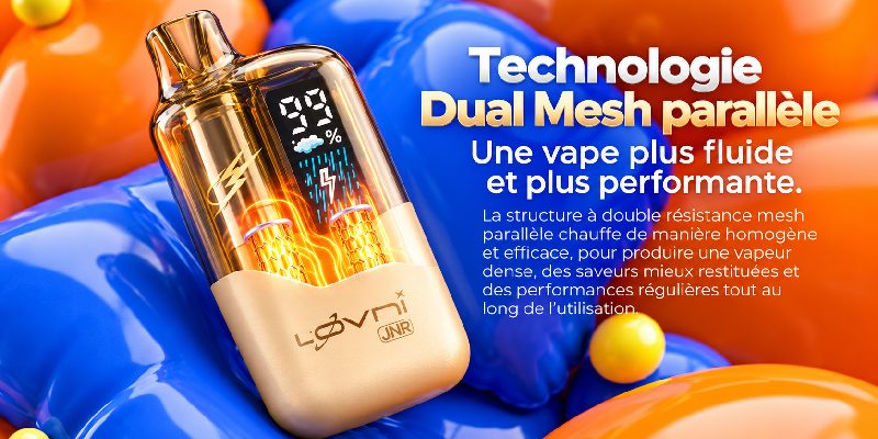 Puff l'OVNI JNR - Dual Mesh 1.2 ohm