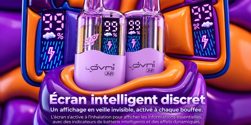 Puff l'OVNI JNR - Ecran led