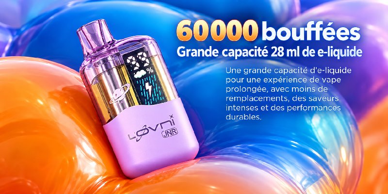 Puff l'OVNI JNR - 60000 bouffées