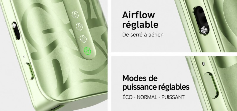 Vast Vaporesso - airflow réglable
