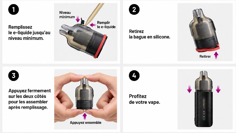 Vast Vaporesso - cartouche pod