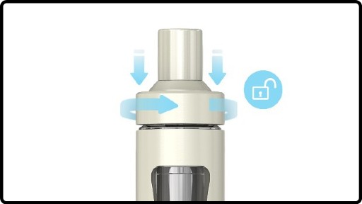 Ego Aio - remplissage clearomiseur