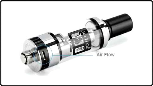 Clearomiseur Q16 Pro - Airflow