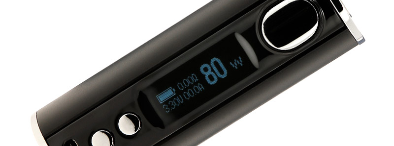 L'écran de la box Istick T80 par Eleaf