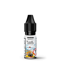 Flacon de 10 ml d'e-liquide Brassé Abricot Pêche de la série Les 4 Saisons
