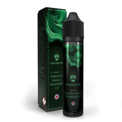 Flacon de 50 ml d'e-liquide Pineapple Mango Strawberry Ice de la gamme Vaponaute