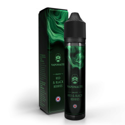 Flacon de 50 ml d'e-liquide Red & Black Berries de la gamme Vaponaute