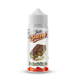 Flacon de 100 ml d'e-liquide Dubai Style de la gamme Just Bueno