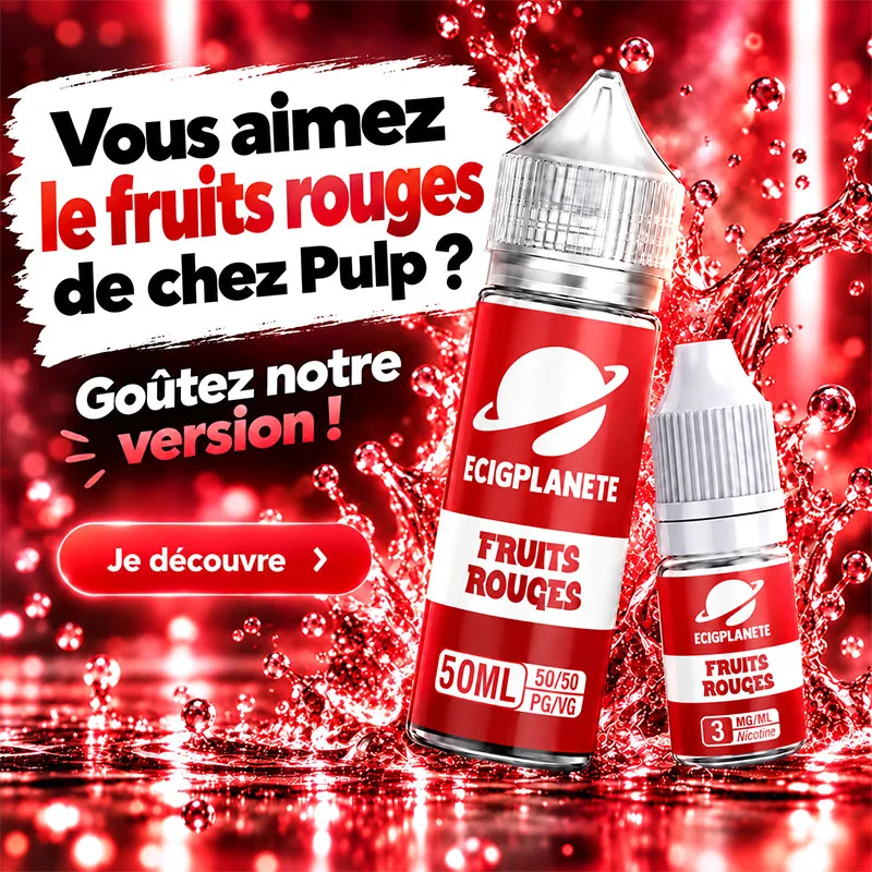 Fruits rouges Ecig - Pulp 10