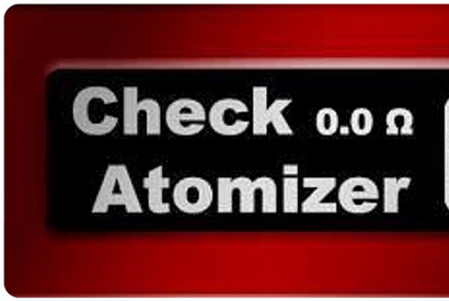Check Atomizer, Low Atomizer, No Atomizer causes et solutions