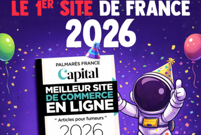EcigPlanete classé parmi les meilleurs sites de e-commerce 2026 par Capital