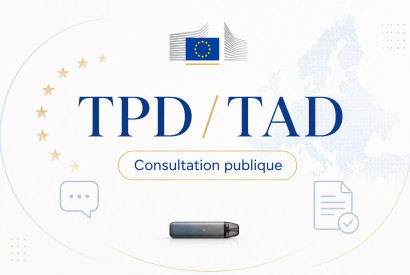 TPD et TAD : les vapoteurs peuvent donner leur avis jusqu’au 14 août 2026