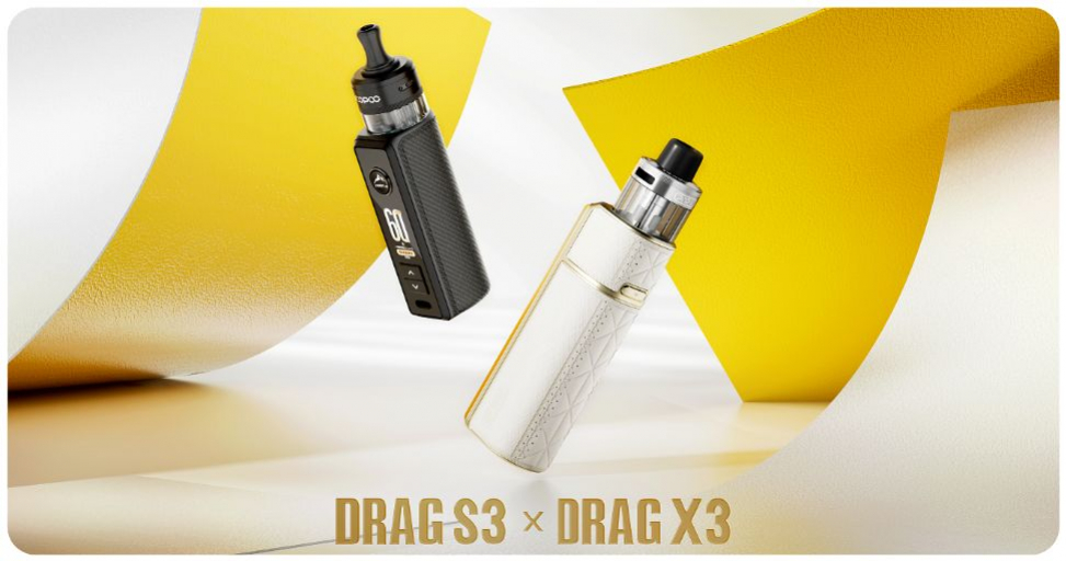 Nouveautés : Drag X3 et Drag S3